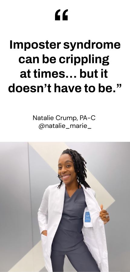 quote from Natalie Crump, PA-C