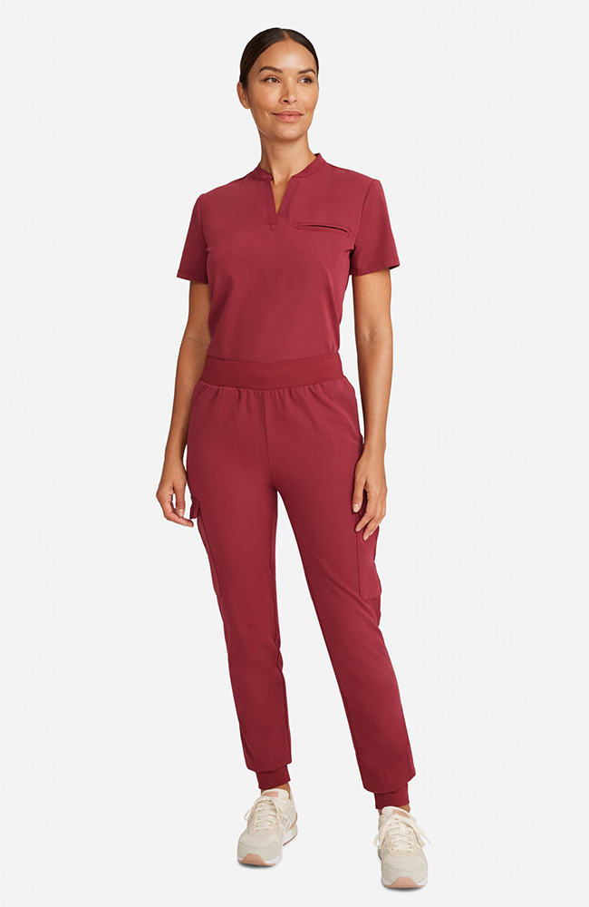 Women's Scrub Set: Taiga Welt Pocket Top & Bosque Jogger Pant, , large