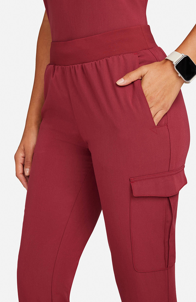 Women's Scrub Set: Flora 3-Pocket Top & Bosque Jogger Pant, , large