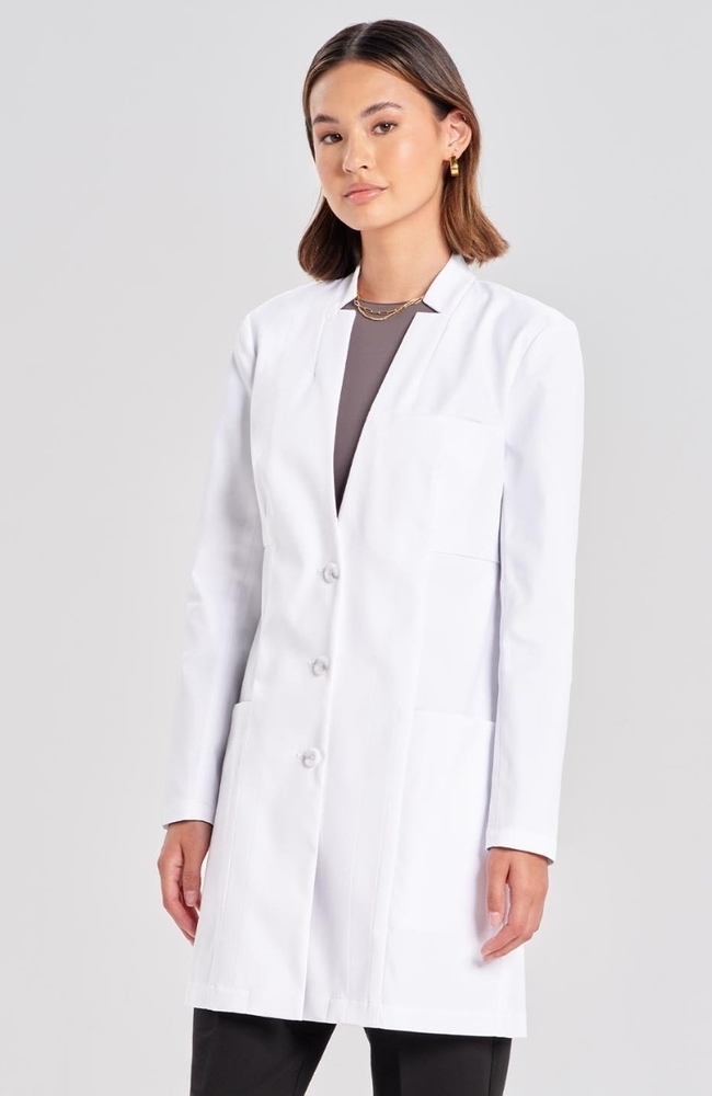 Women's Anandi Slim Fit 4-Pocket 34 3/4" Lab Coat, , large