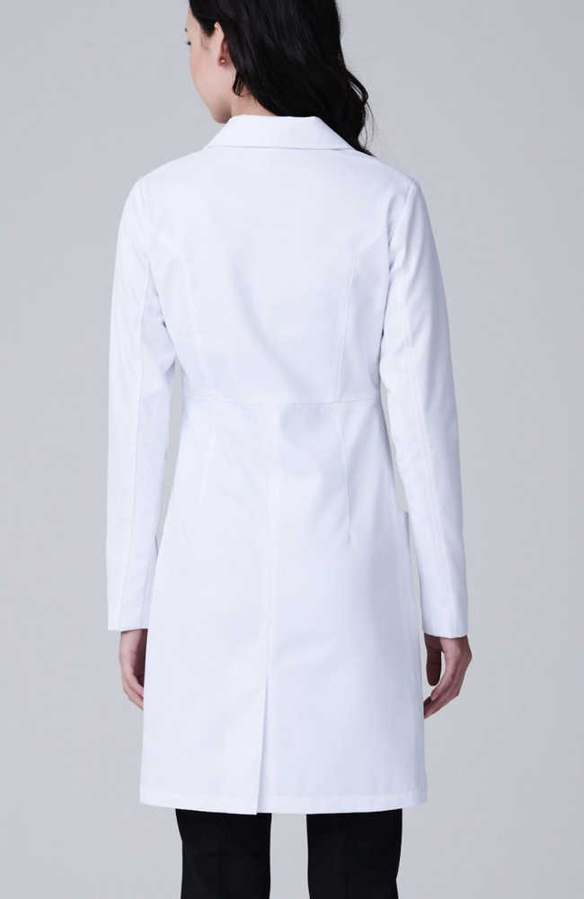 Women's Vandi 6-Pocket 34 1/2" Lab Coat, WHT White, large