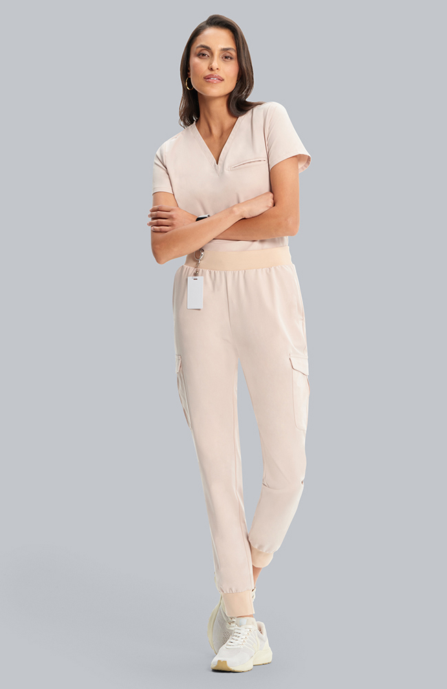 Women's Scrub Set: Flora 3-Pocket Top & Bosque Jogger Pant, , large