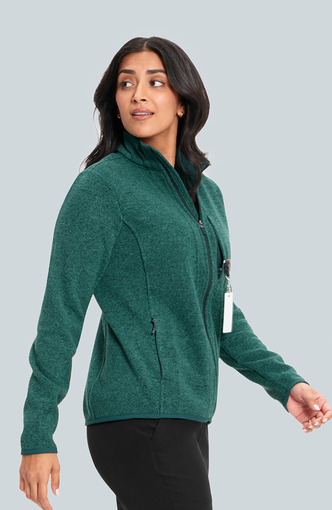 Women's Strata Sweater Fleece Jacket, , large