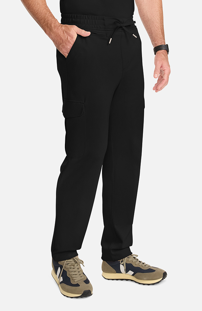 Men's Ponte Cargo Scrub Pant, , large