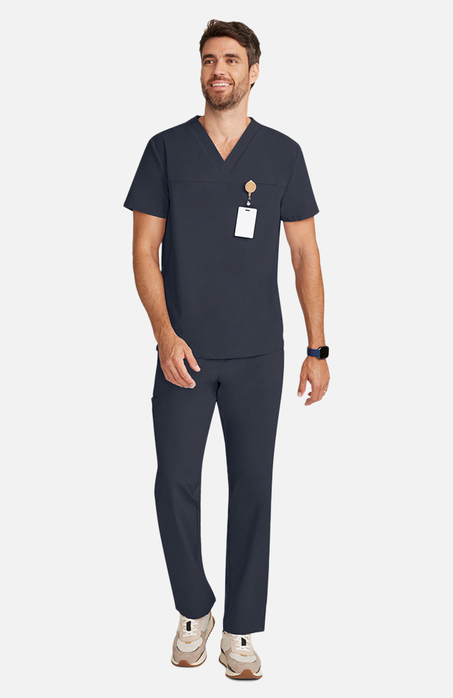 Men's Scrub Set: Vapor 3-Pocket Top &  Zephyr Straight Leg Pant, , large