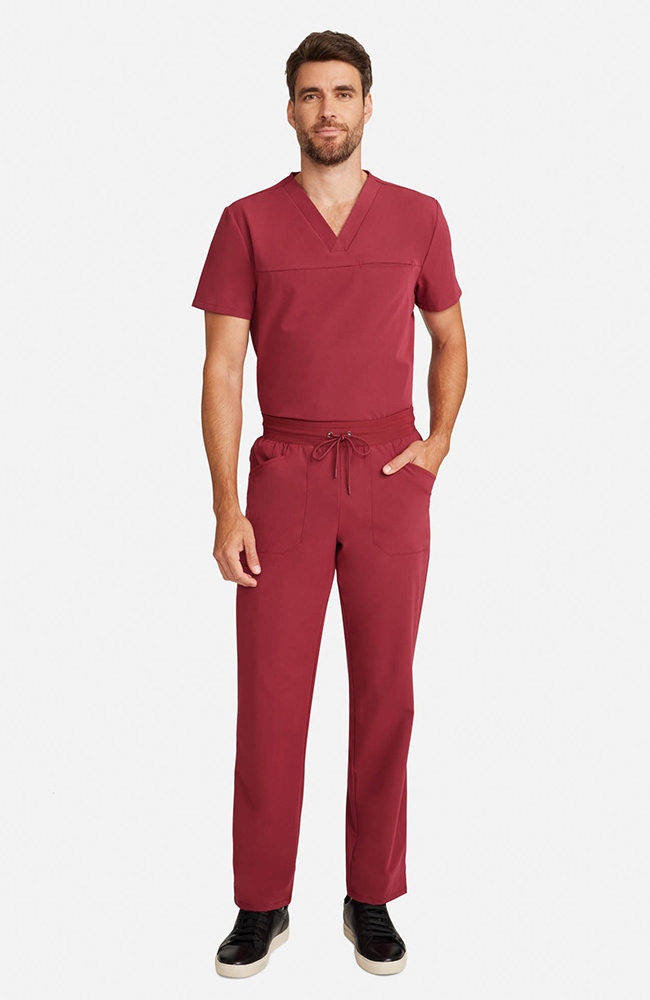 Men's Scrub Set: Vapor 3-Pocket Top &  Zephyr Straight Leg Pant, , large